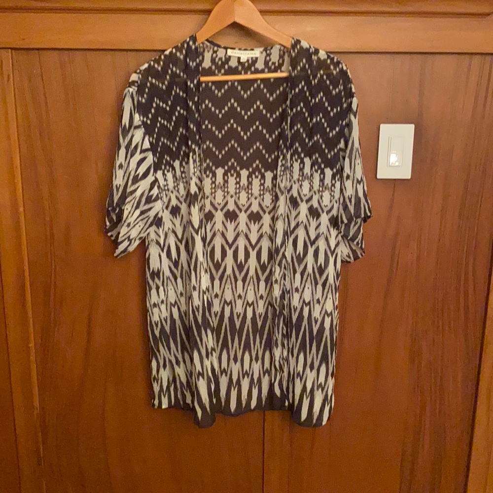 Sheer open coverup